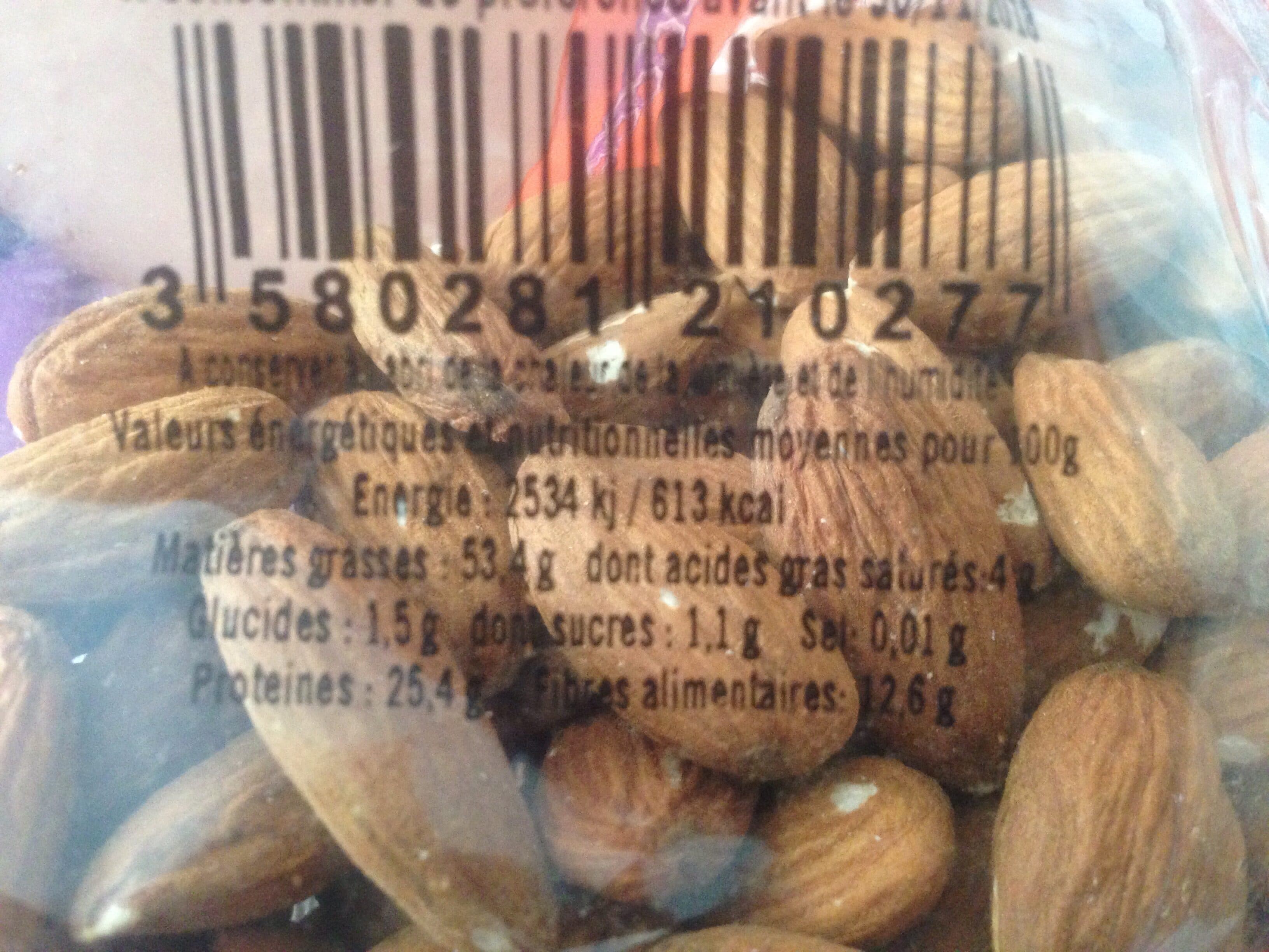 Fantasia Amandes décortiquées packshot