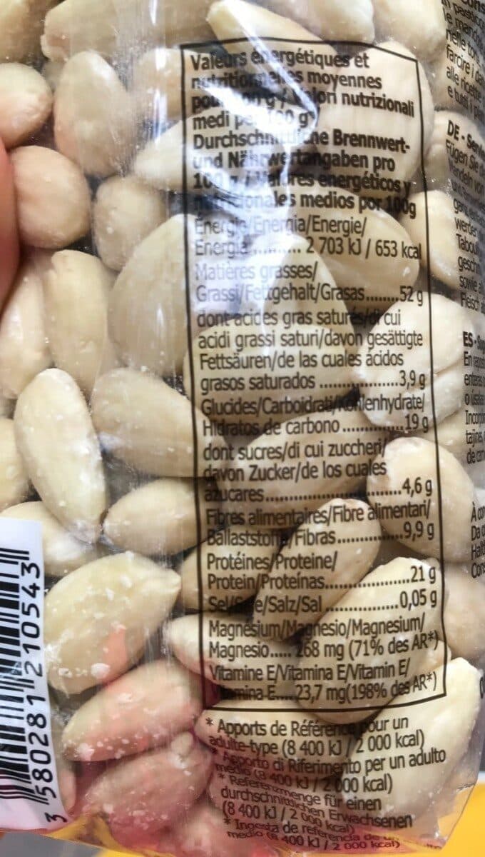 Agidra Amandes émondées packshot