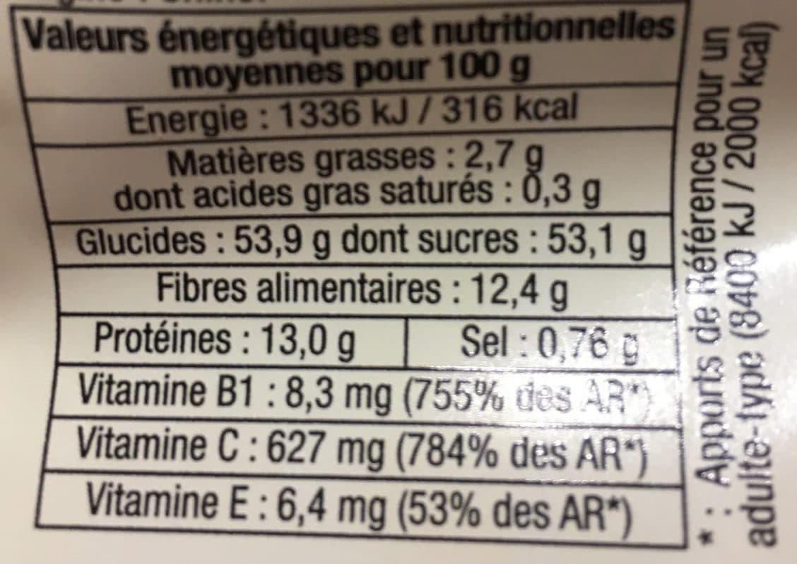 Agidra Baies De Goji séchées packshot