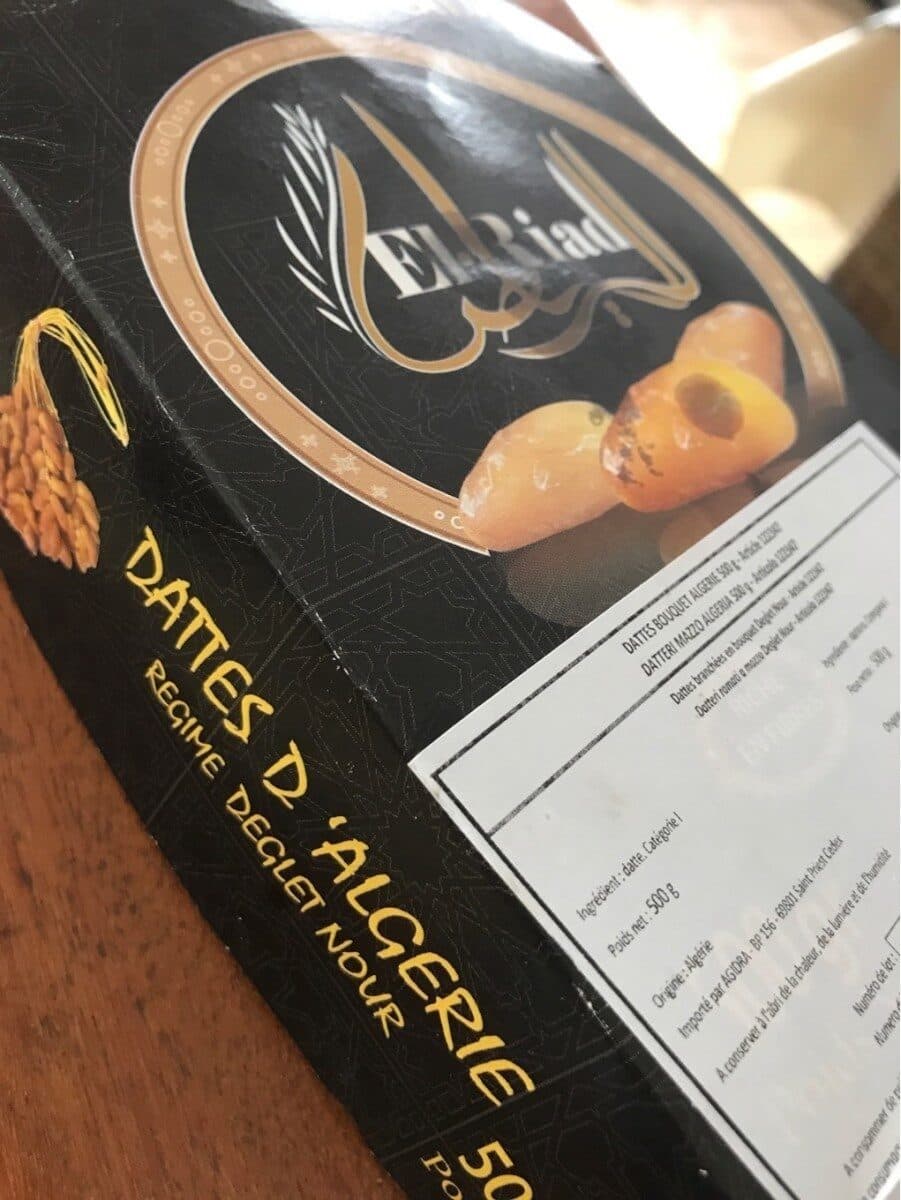 La Delicieuse Datte Bouquet 12X500GR ALGERIE NVELLE RECOLTE packshot