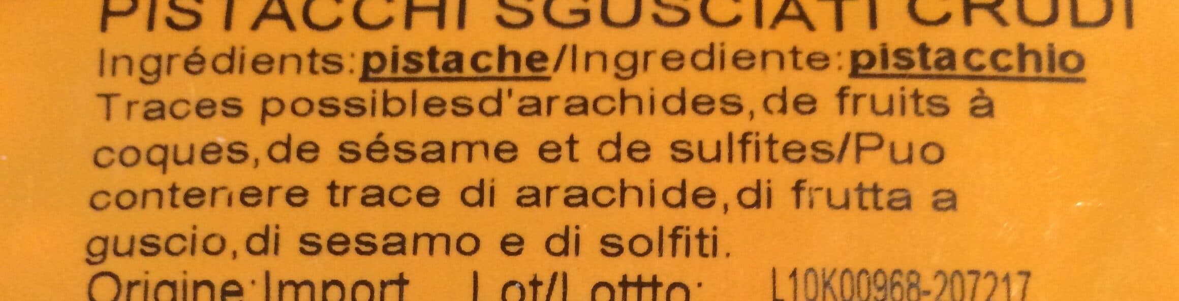Bedros & Savino Pistache Décortiquée packshot