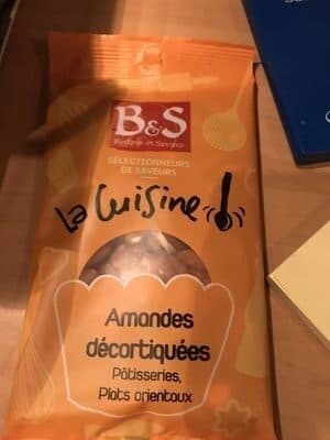 B&S Amandes décortiquées packshot