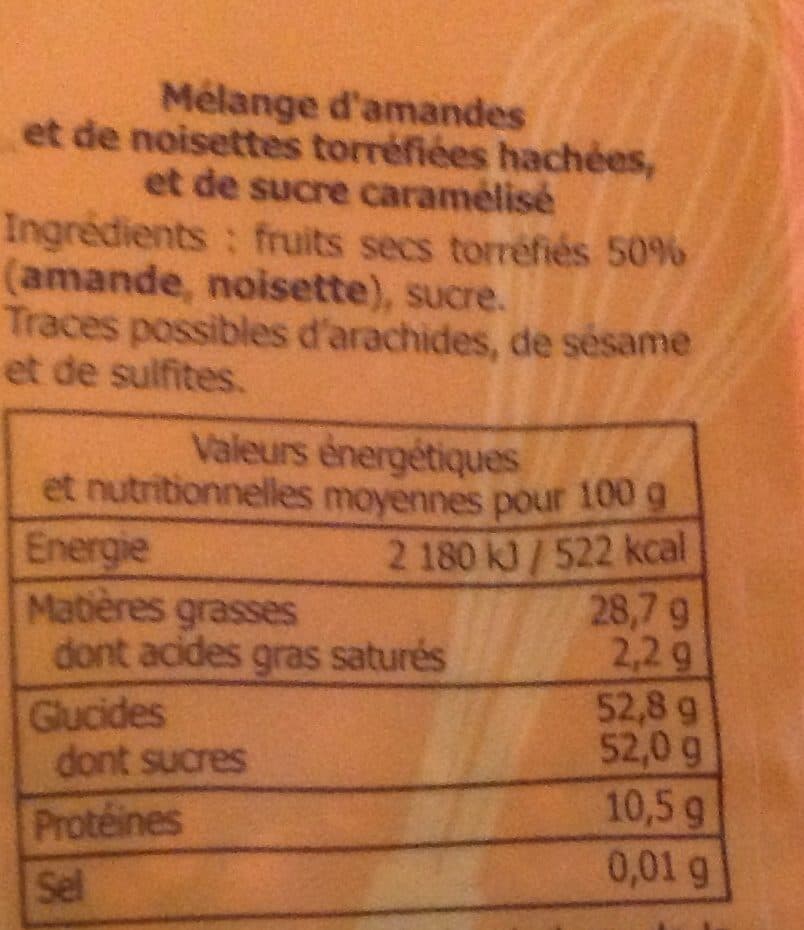 Bedros Et Savinos Pralin Haché B &S Sachet packshot