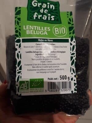 Grain de Frais Lentilles Beluga packshot