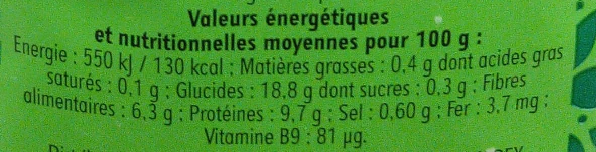 Grain de frais Haricots coco blancs packshot