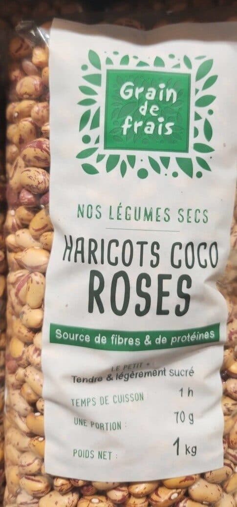 Grain de Frais Haricots coco roses packshot