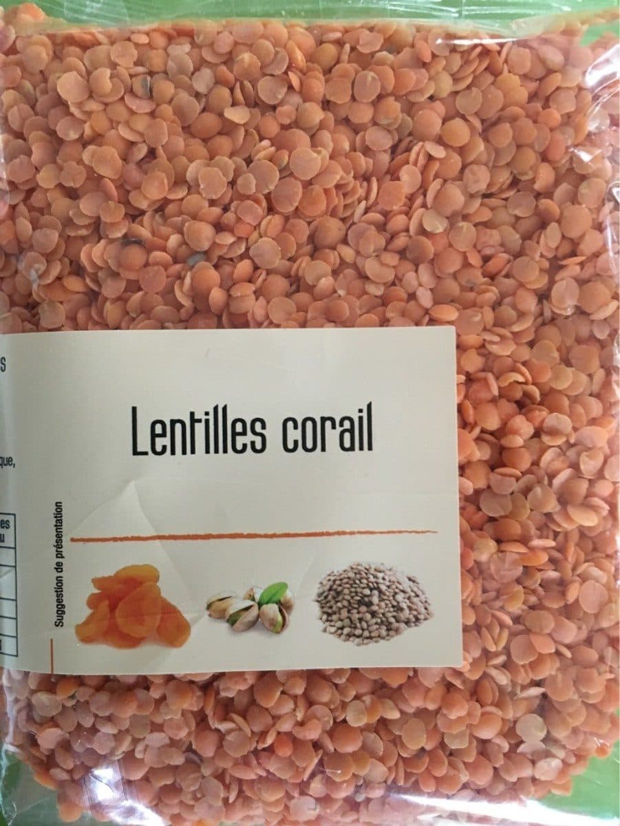 Open Food Facts Lentilles corail packshot