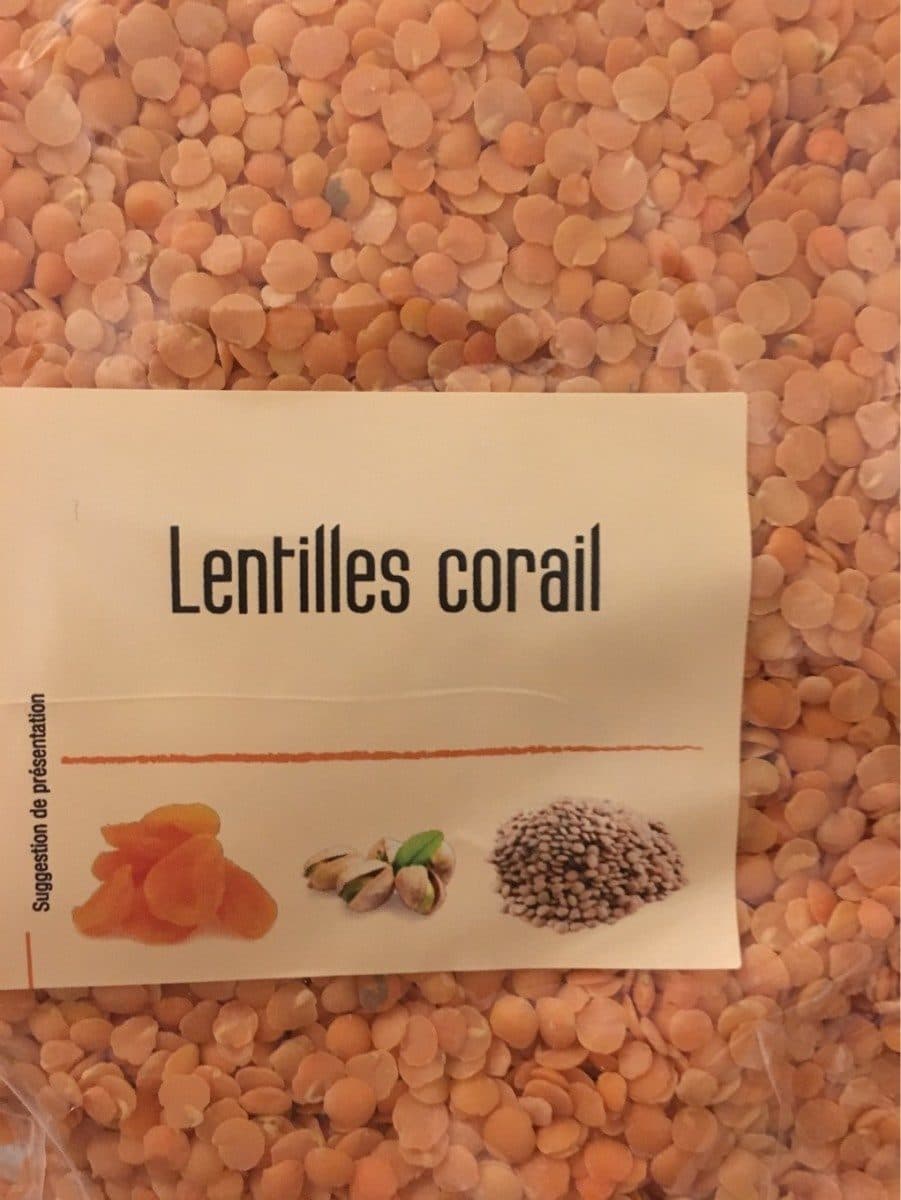 Open Food Facts Lentilles corail packshot