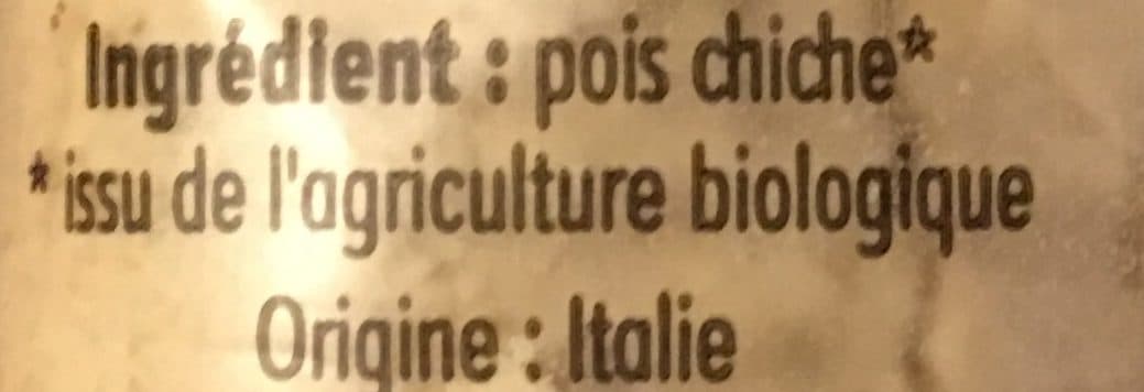 Grain de Frais Velouté de Pois Chiche Bio packshot