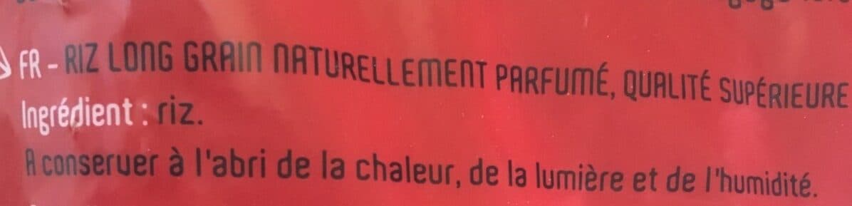 Chao An Riz long parfumé packshot