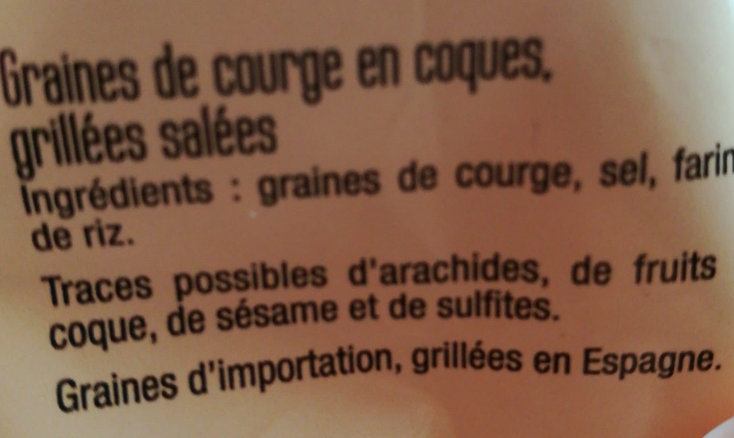Agidra Graines de courge grillées salées packshot