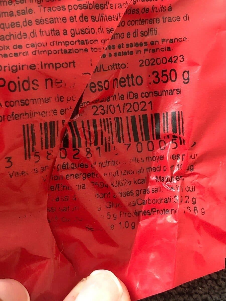 Bedros Et Savino Noix de Cajou packshot