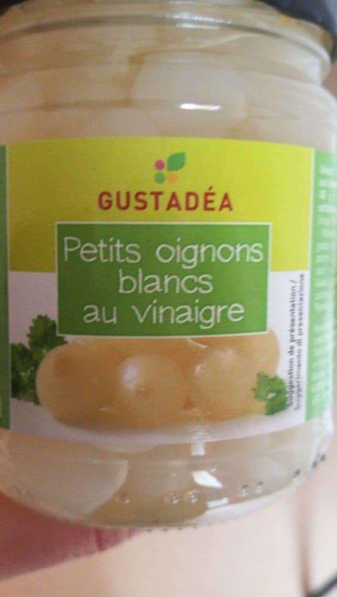 Gustadéa Petits oignons blancs au vinaigre packshot