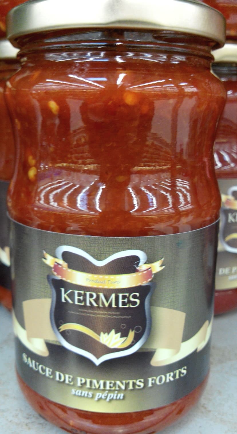 Kermes Sauce de piments forts sans pépin packshot