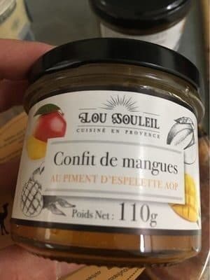 Lou Soleil Confit de mangue packshot