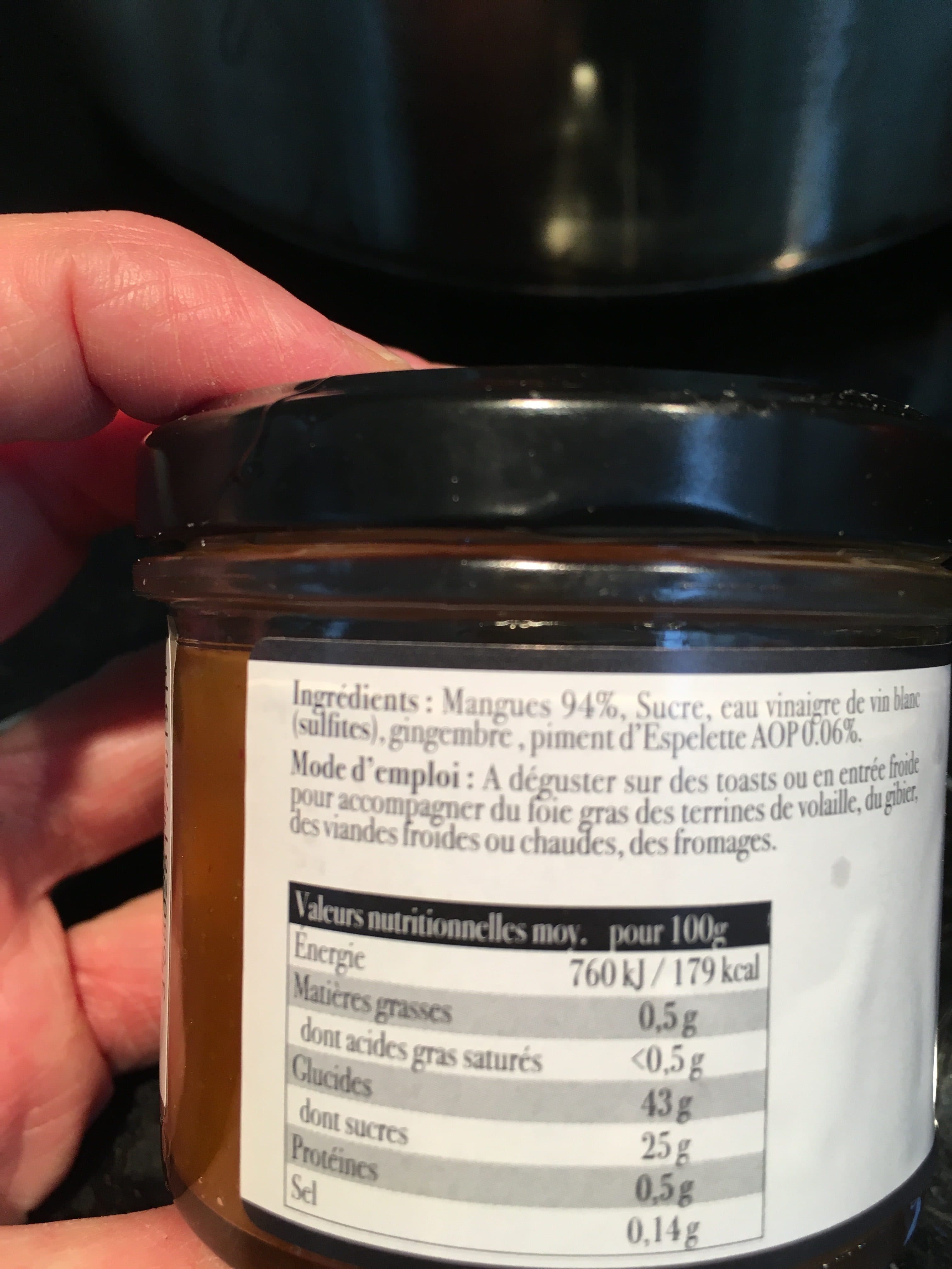 Lou Soleil Confit de mangue packshot
