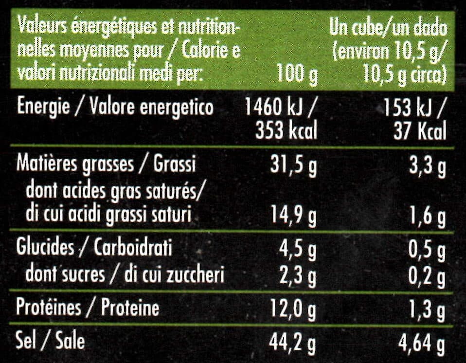 Bedros Bouillon De Legumes packshot