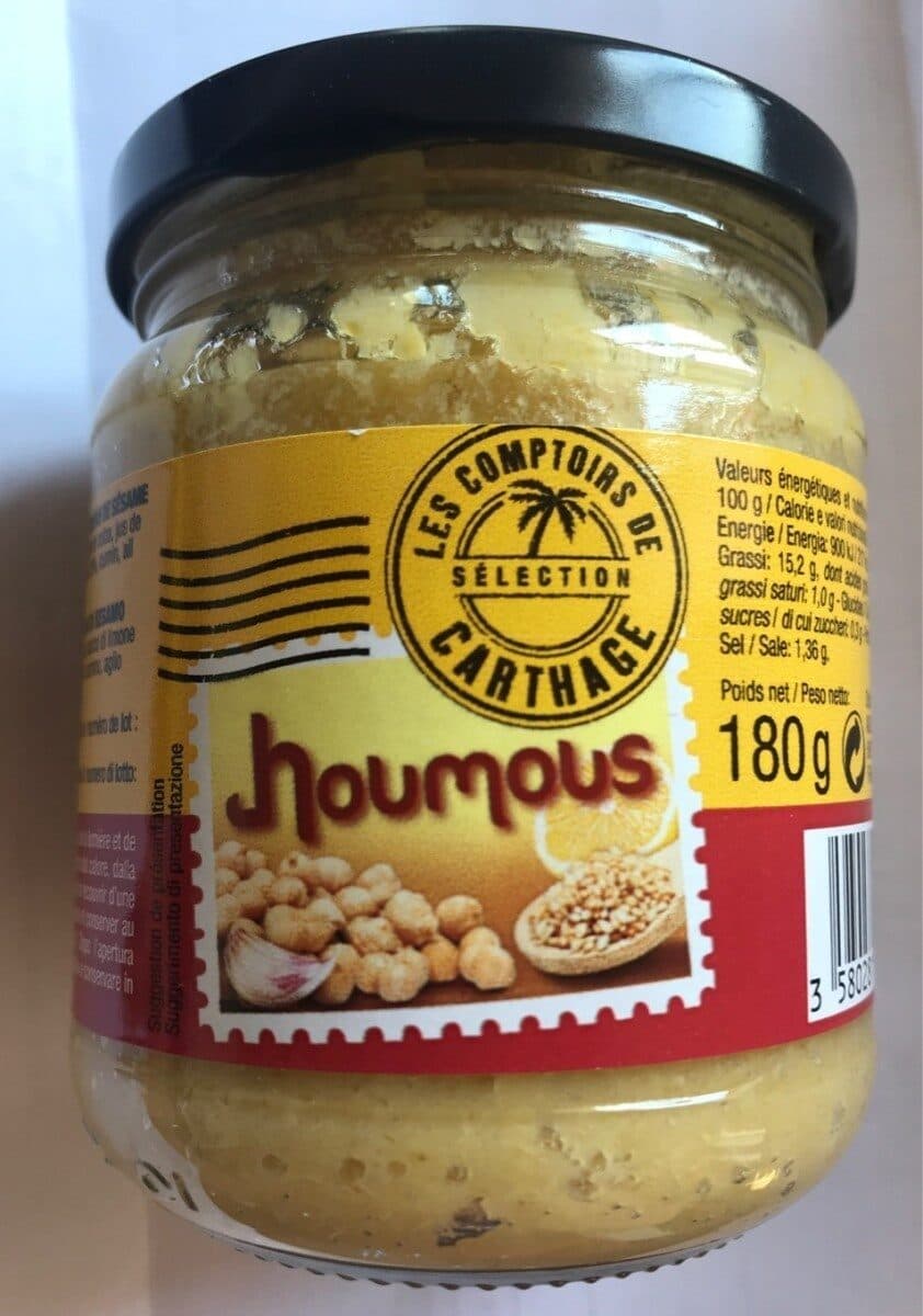 Les Comptoirs de Carthage Houmous packshot