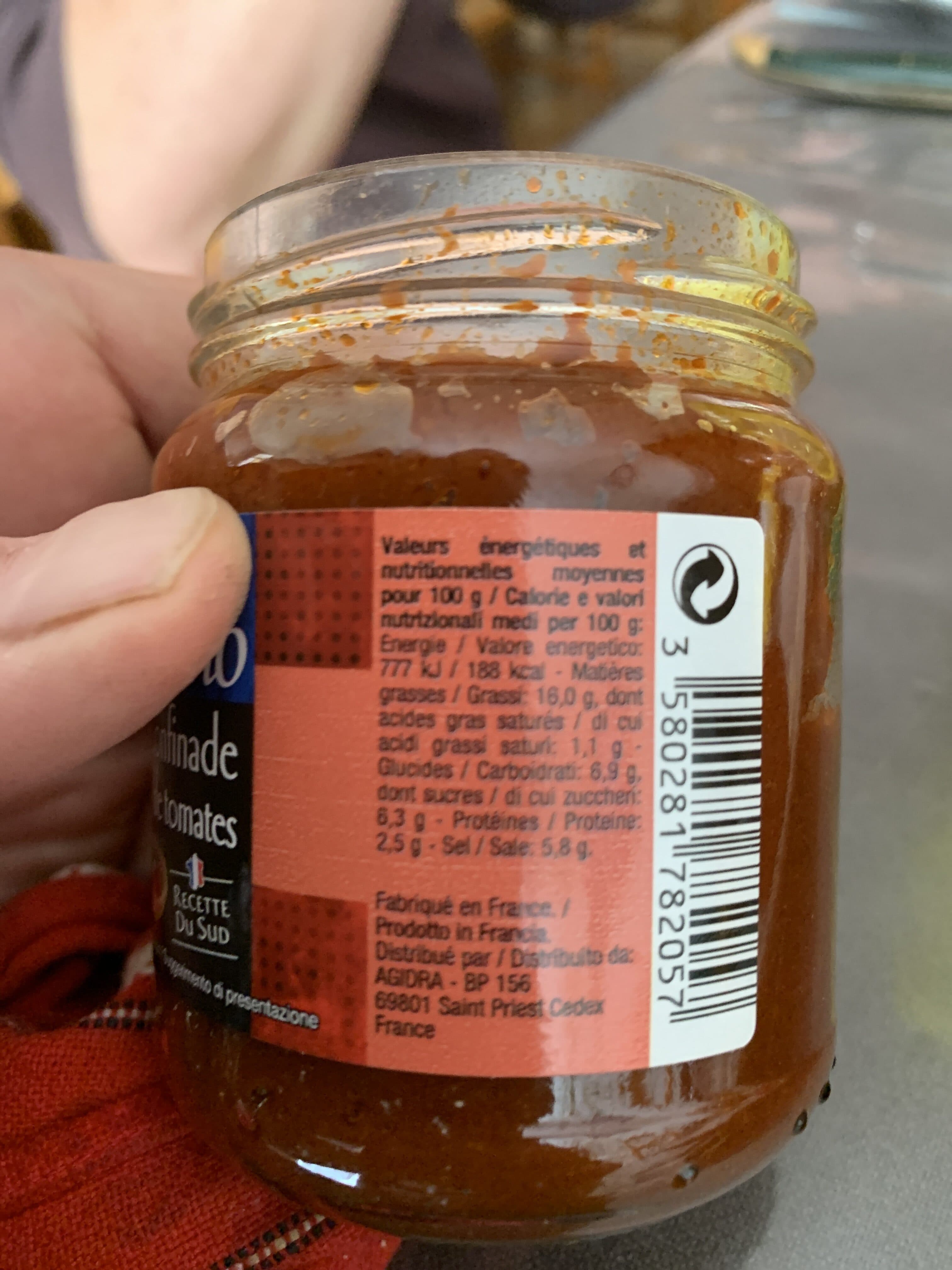LES SAVEURS DE SAVINO Confinade De Tomates Savino packshot