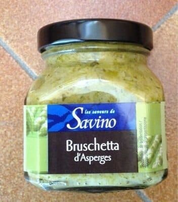 Les Saveurs De Savino Bruschetta d'asperges packshot