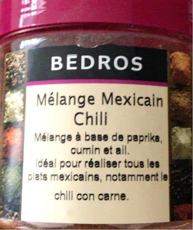 Bedros Mélange mexicain chili packshot