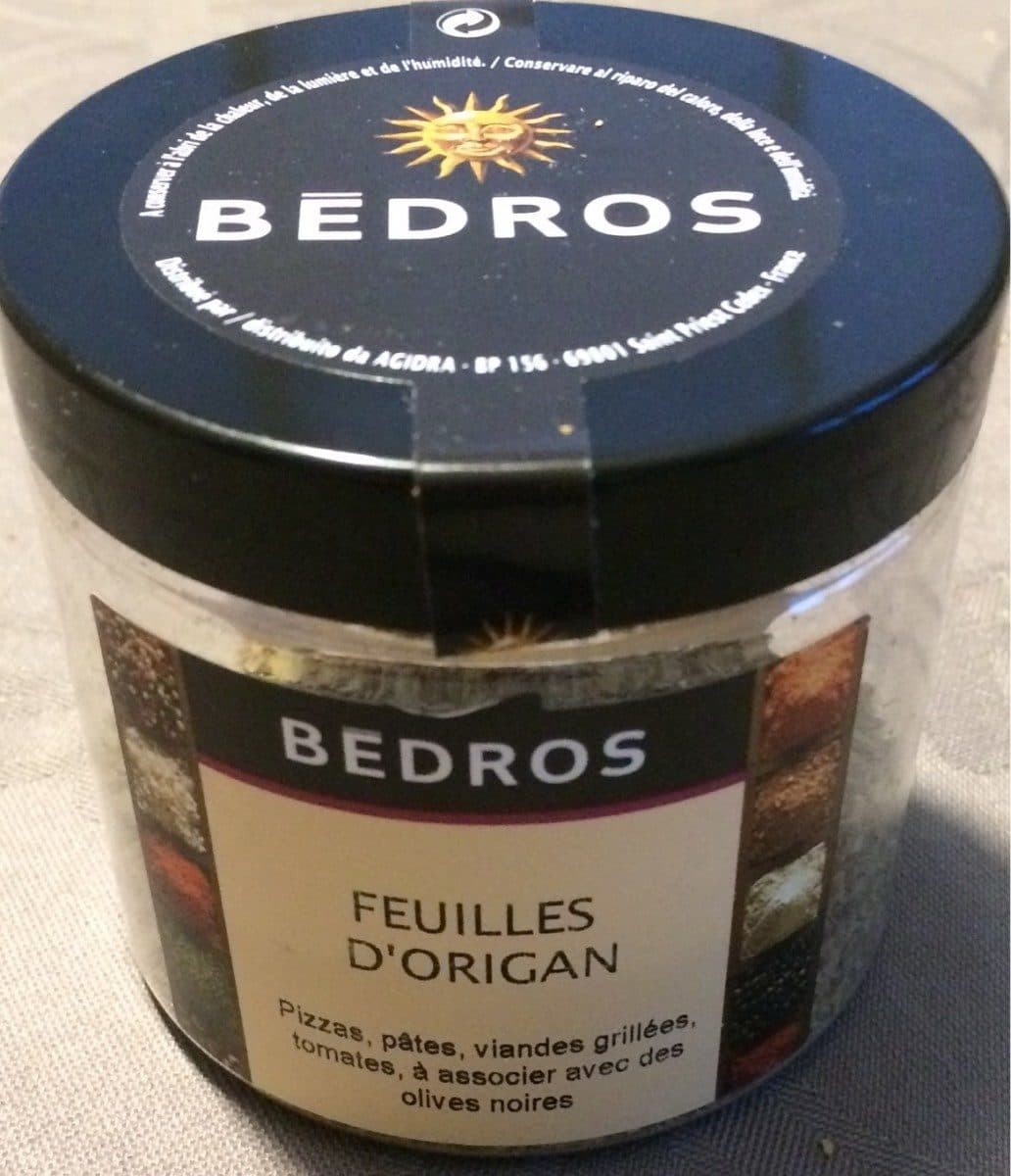 Bedros origan packshot