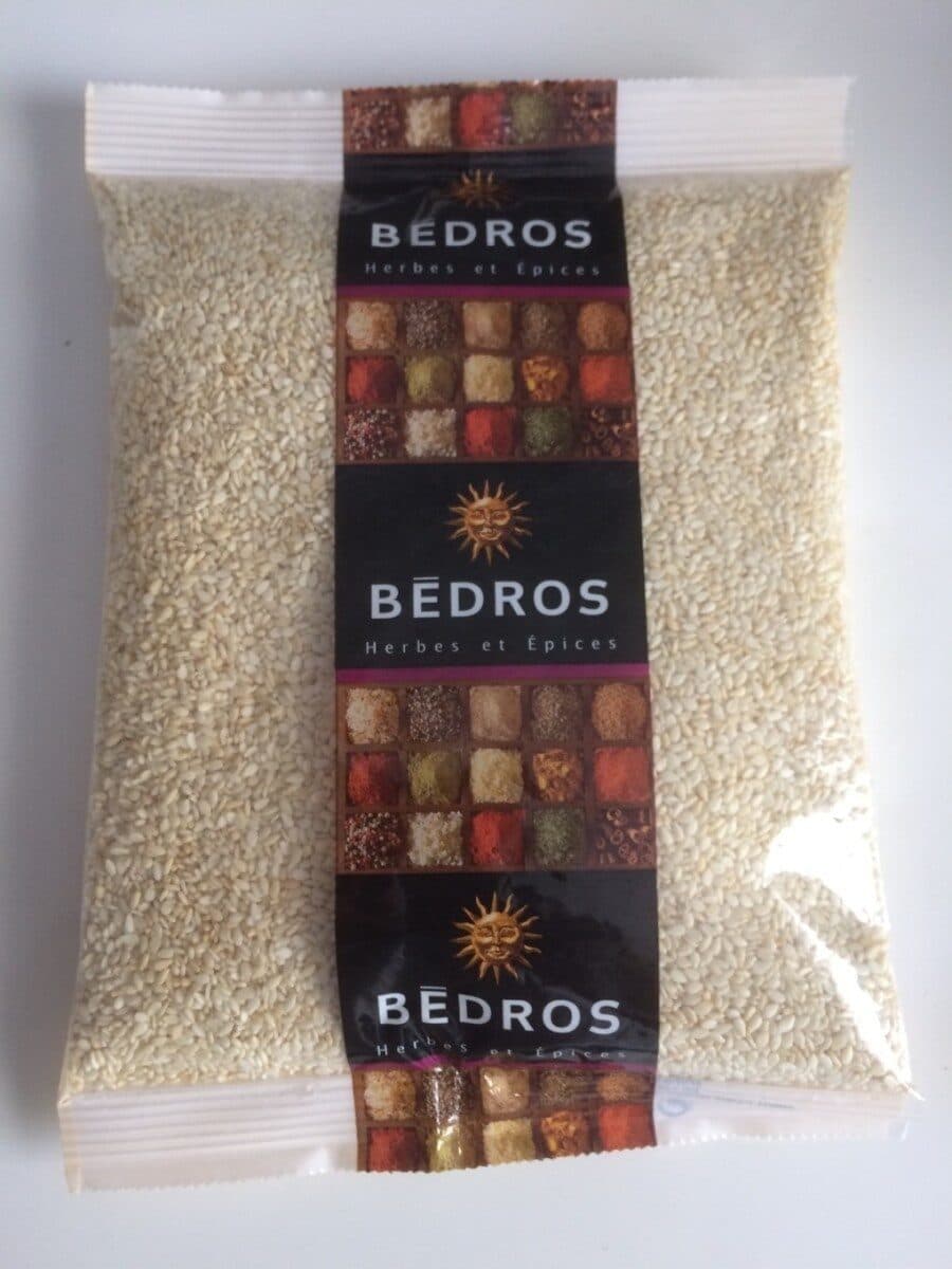 Bédros Graines de Sesame blanc packshot
