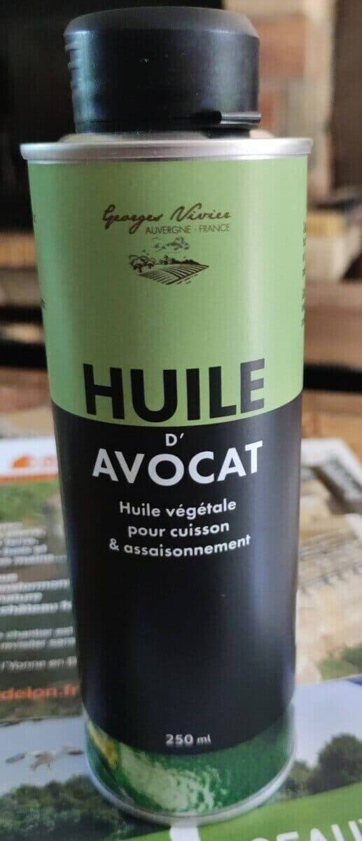 Georges Vivier Huile d'avocat packshot