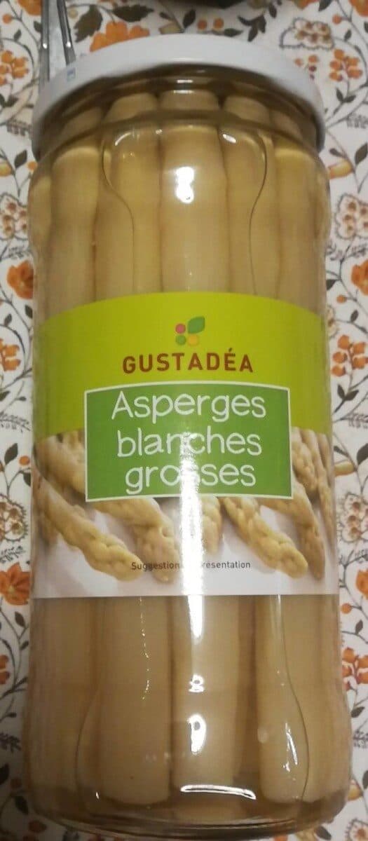 Gustadéa Asperges blanches grosses packshot