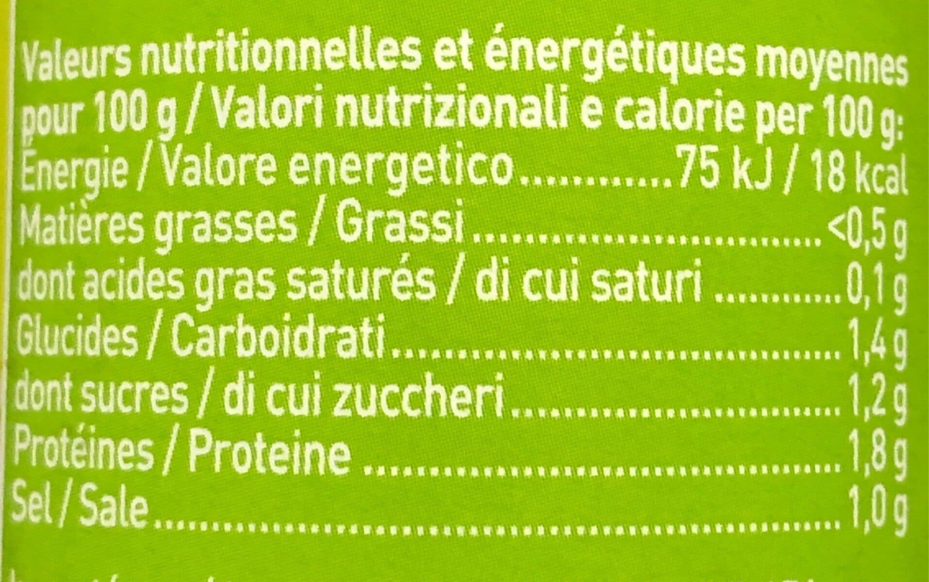 Gustadea Asperges vertes miniatures packshot