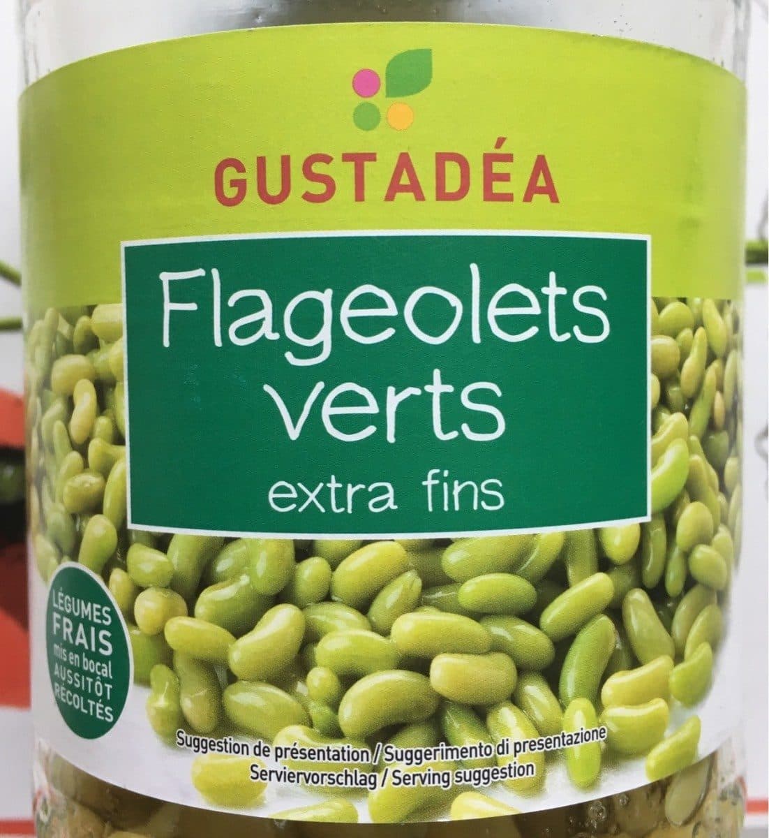 Gustadea Flageolets vertes extra fins packshot