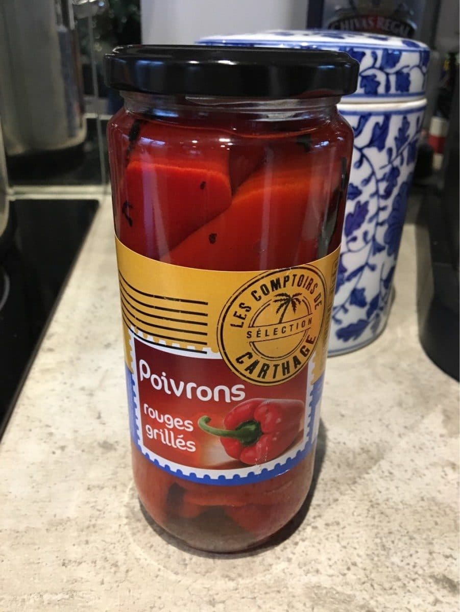 Les Comptoirs de Carthage Poivrons Rouges Grillés packshot