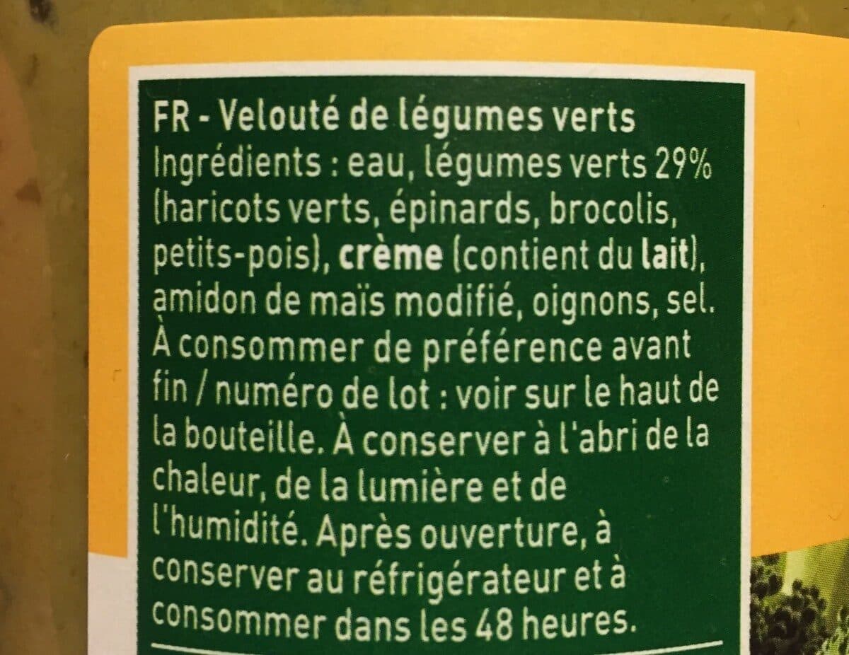 Gustadéa Velouté de Légumes Verts packshot