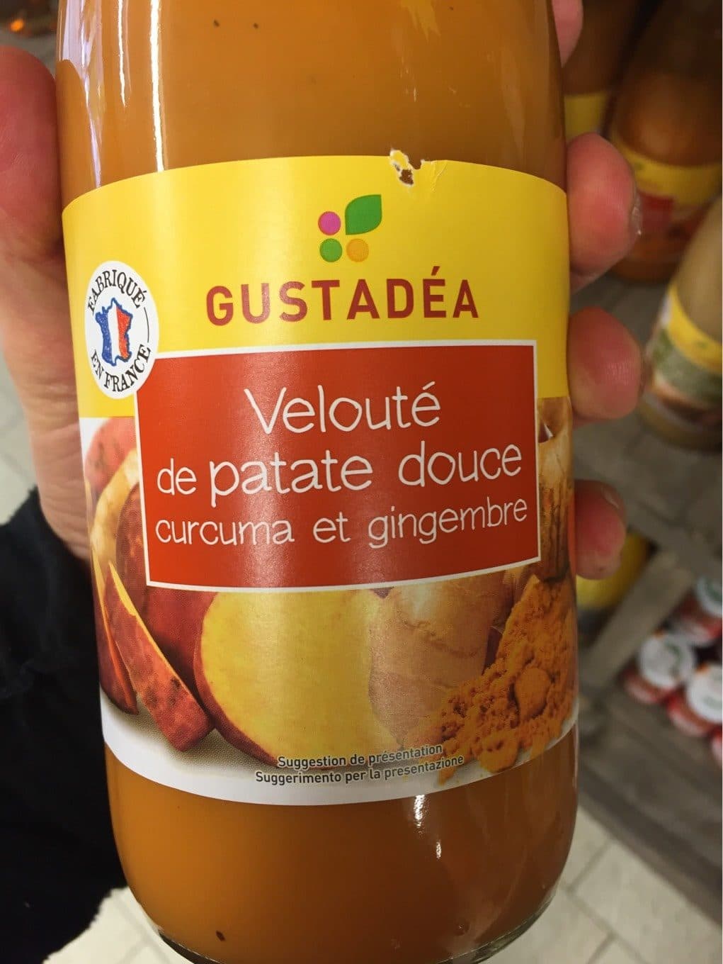 Gustadea Velouté patate douce packshot