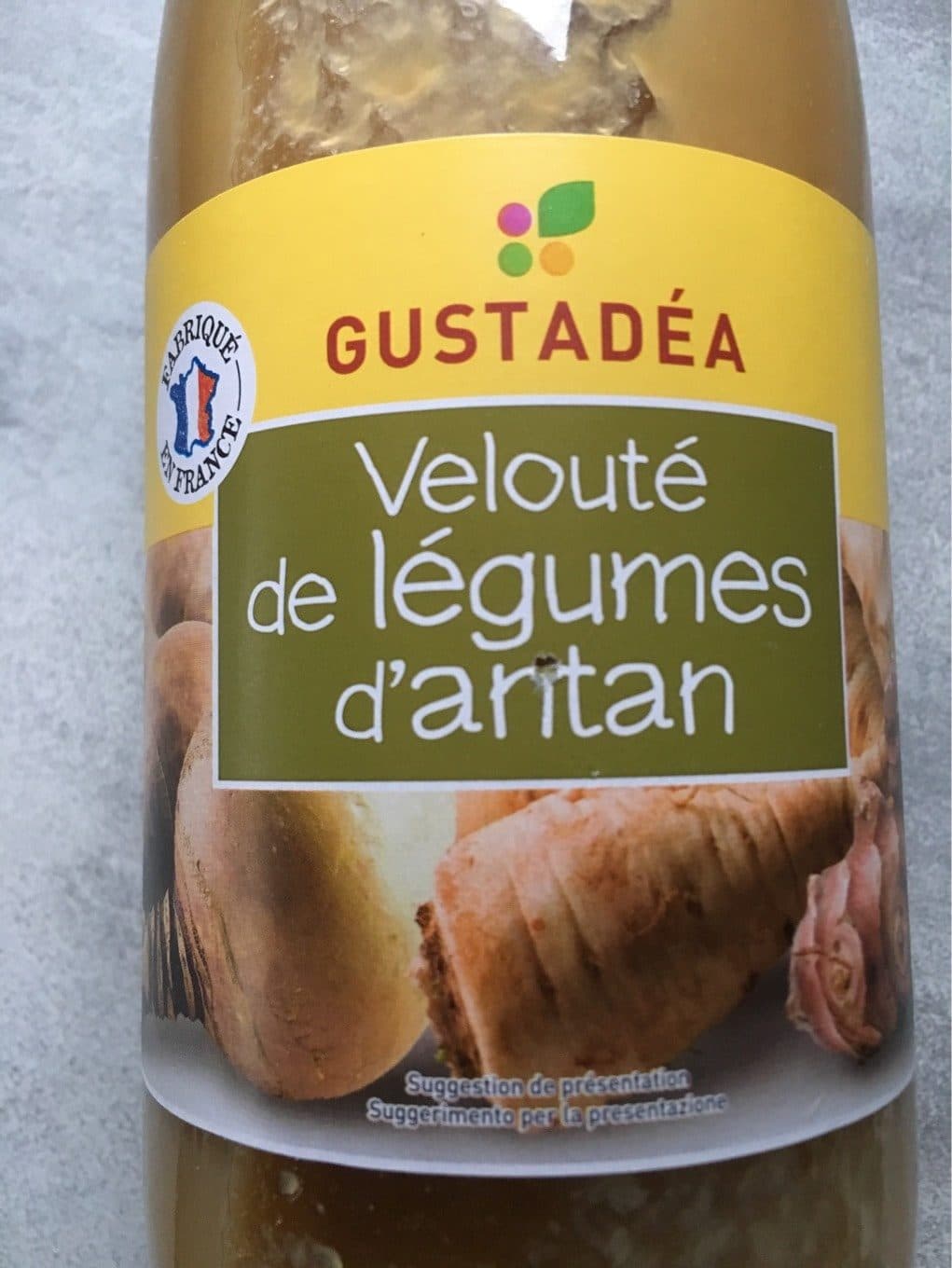 Gustadéa Velouté de légumes d’antan packshot
