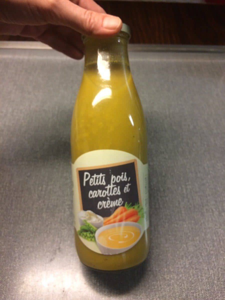 Open Food Facts Soupe Petit Pois, Carottes & Crème packshot