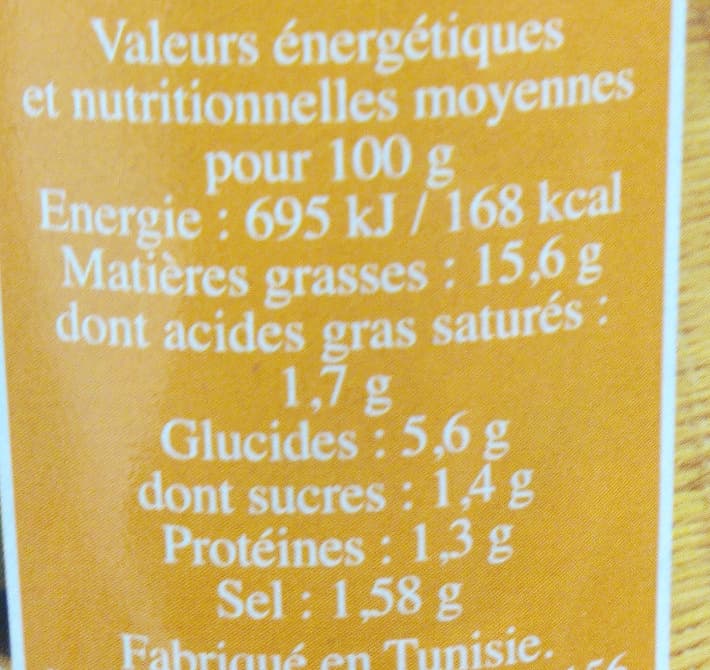 Fantasia Chakchouka légèrement piquante packshot