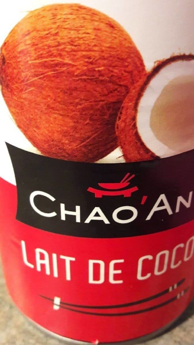 CHAO'AN Lait de coco packshot