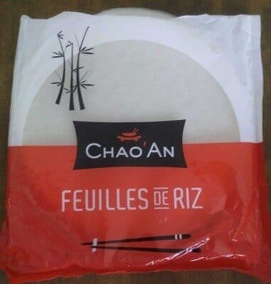 CHAO'AN Feuilles de Riz packshot