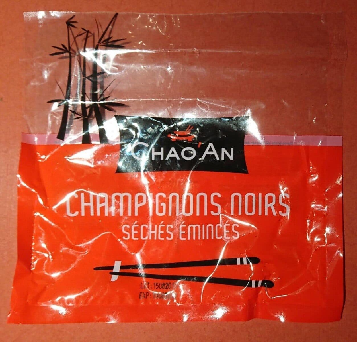Chao’An Champignons noirs packshot