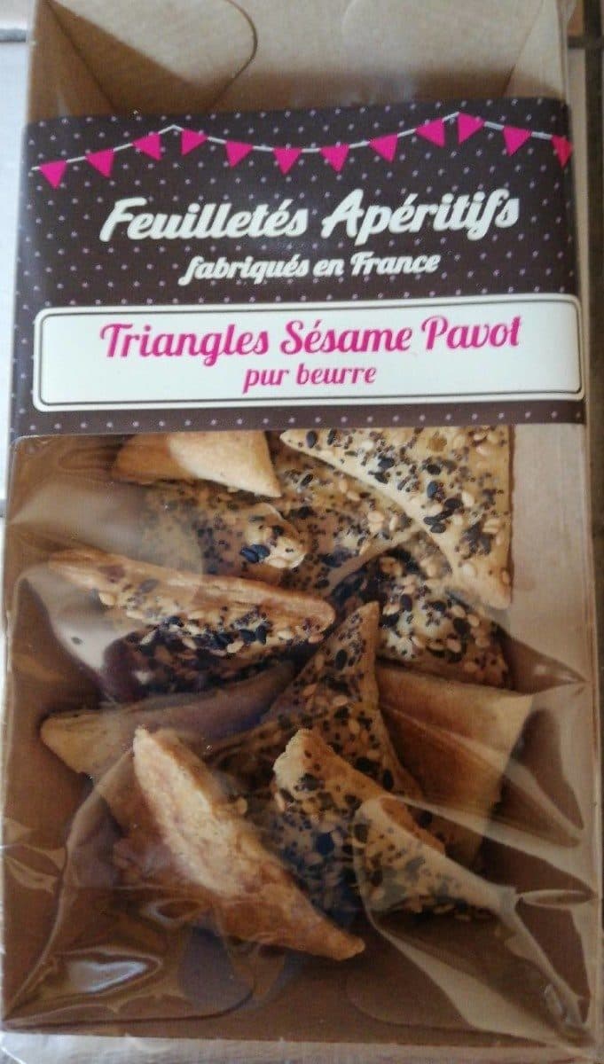 Open Food Facts Feuilletés apéritifs au pavot packshot