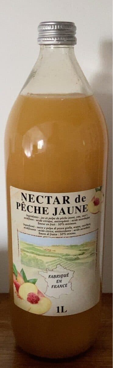 Agidra Nectar de pêche jaune packshot