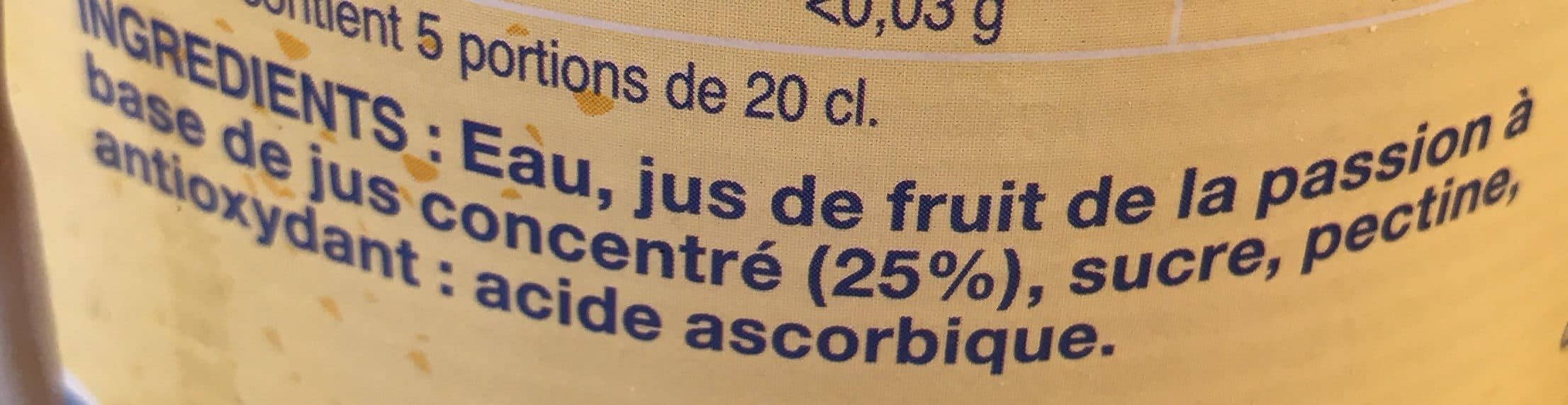 Agidra Nectar de fruits de la passion packshot
