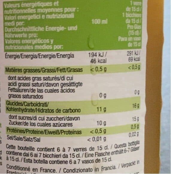 VEGGIE Pomme concombre menthe packshot