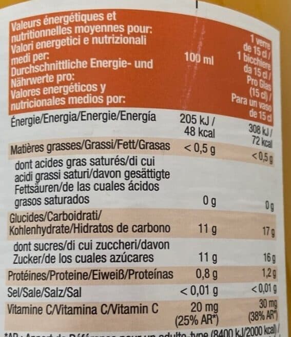 Grand frais Pur jus de clémentine packshot