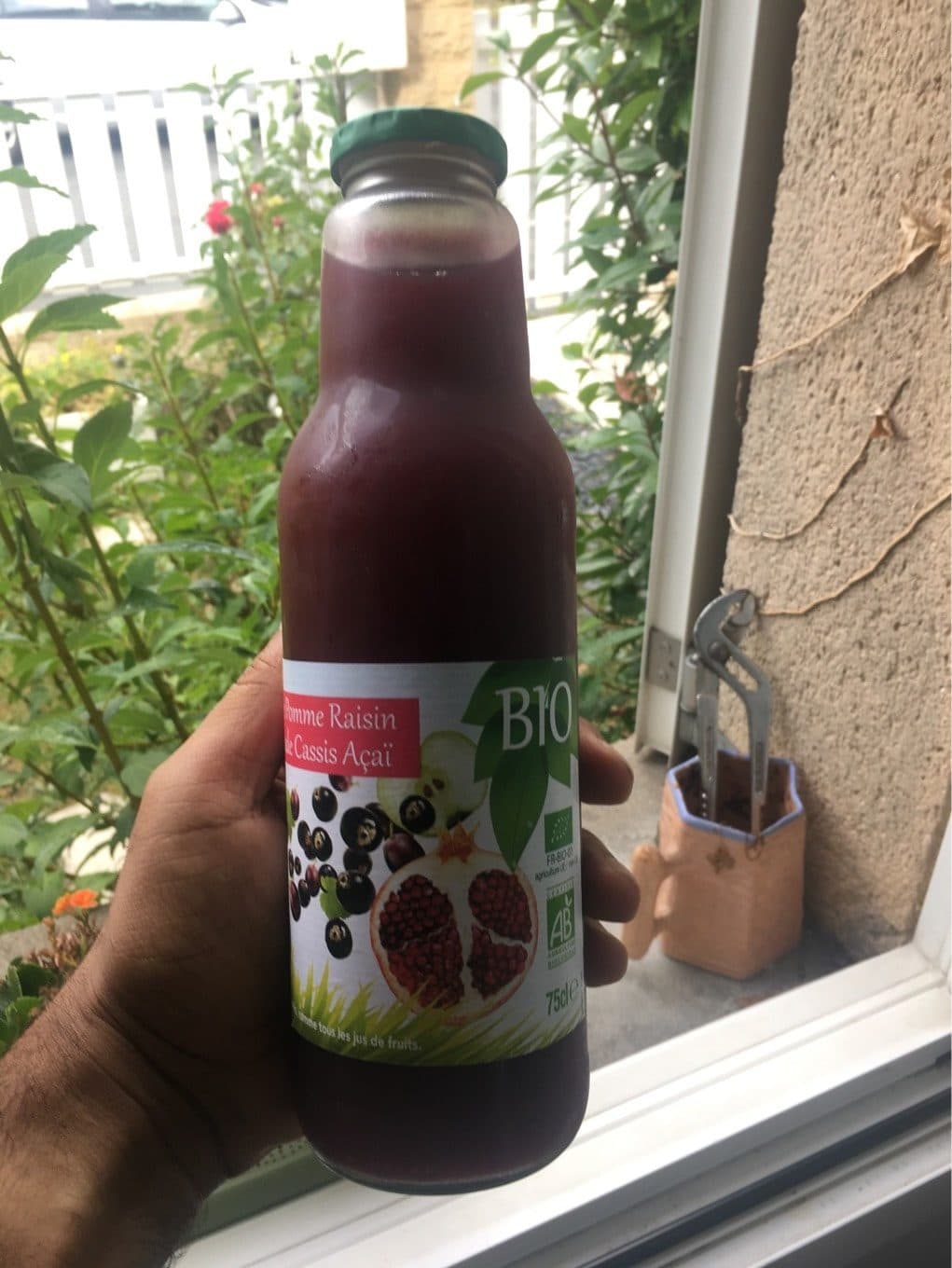 Bio Jus pomme raisin grenade acai cassis packshot