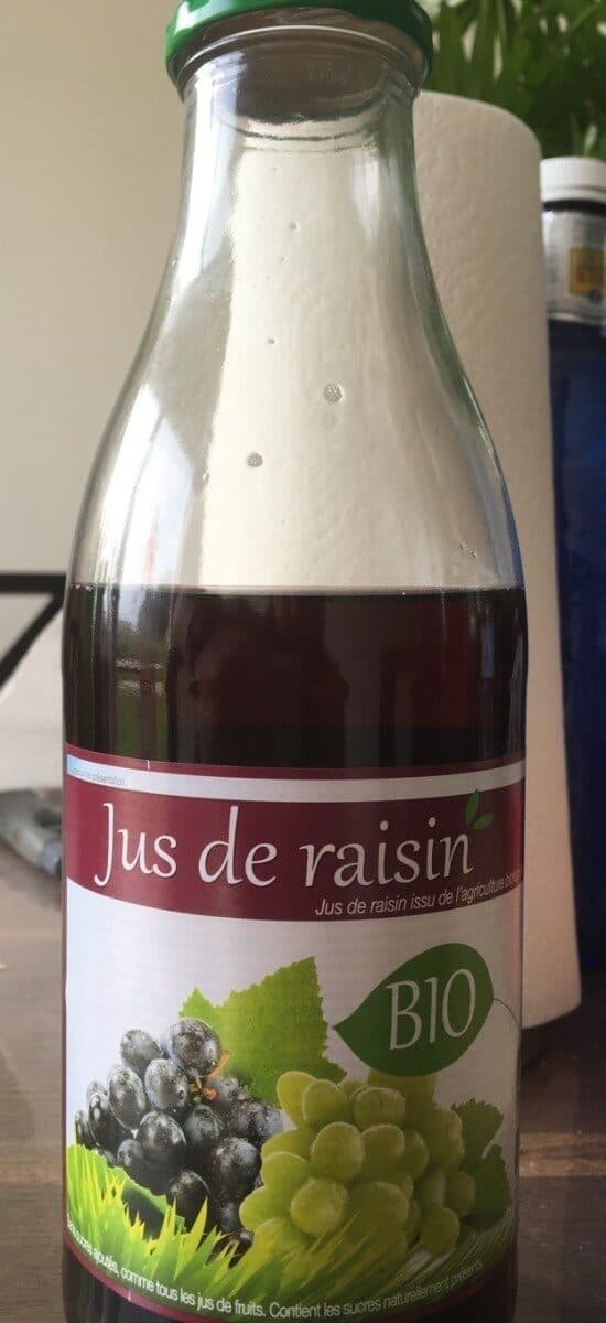 Sans marque Jus de raisin Bio packshot