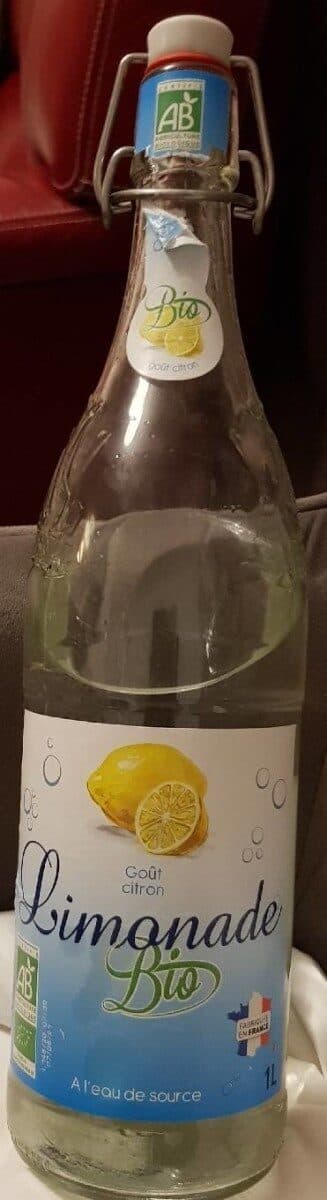 AGIDRA Limonade goût citron bio à l'eau de source packshot