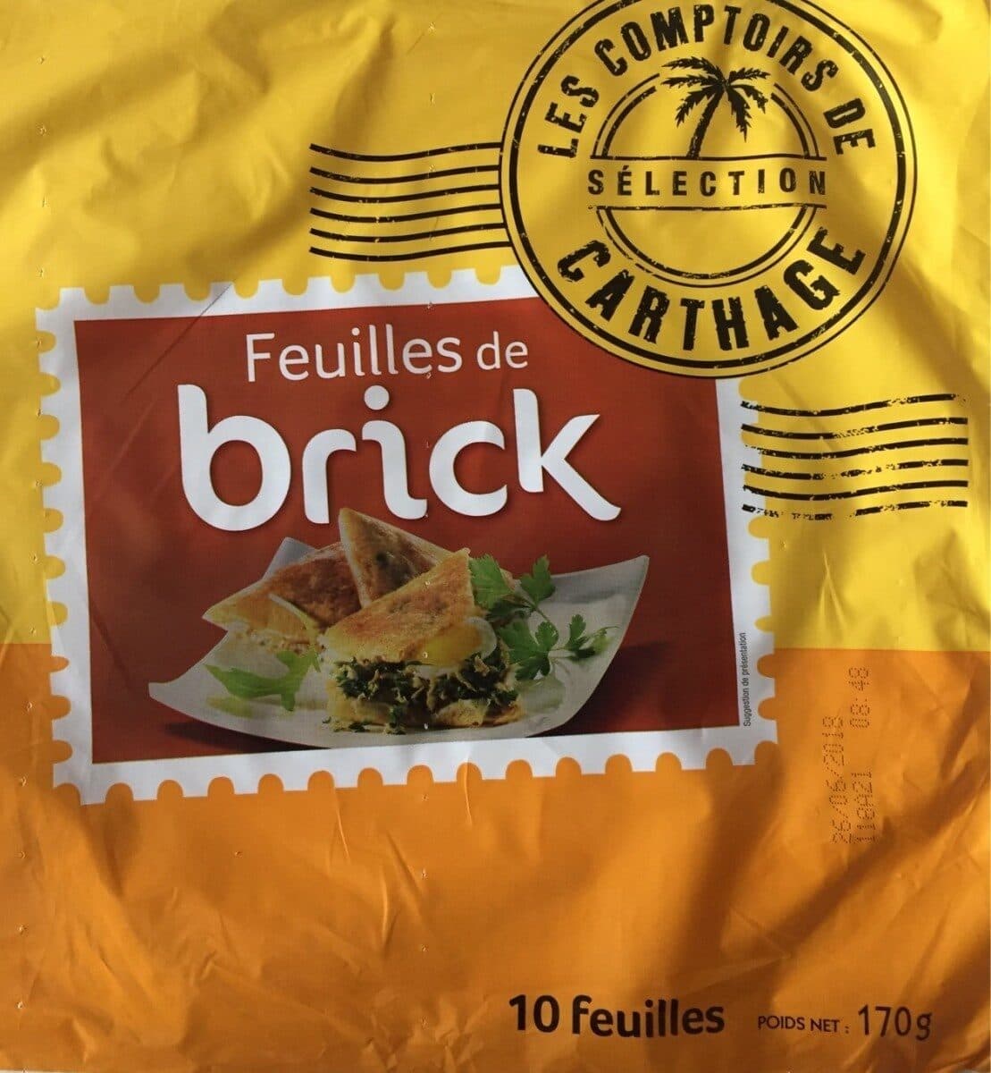 Les Comptoirs de Carthage Feuilles de Brick packshot