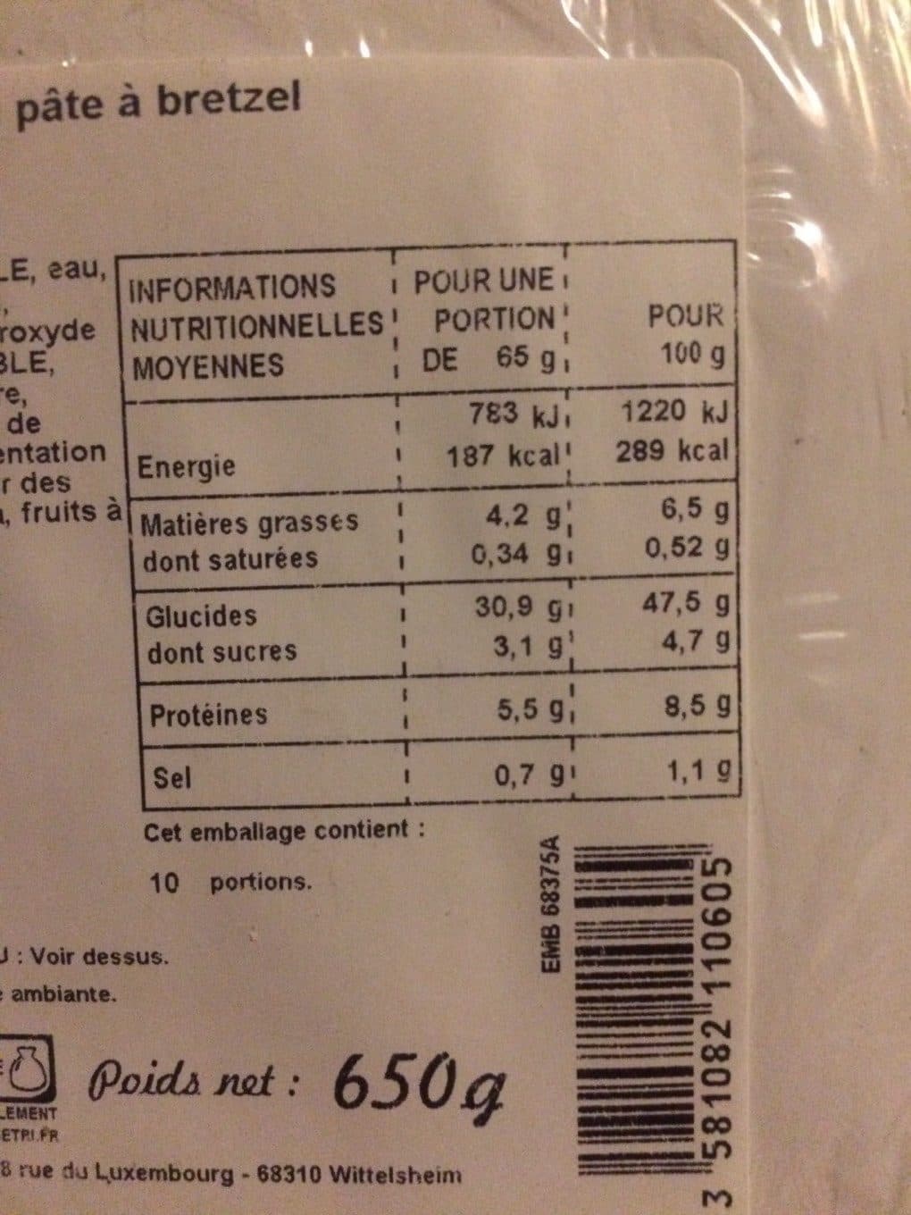 Poulaillon Corbeille de 10 Moricettes packshot